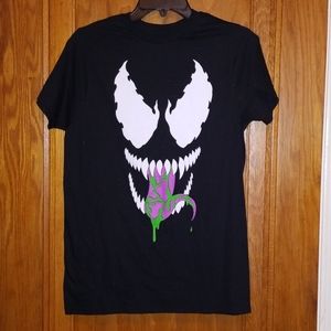 Black tshirt men's small Marvel Venom